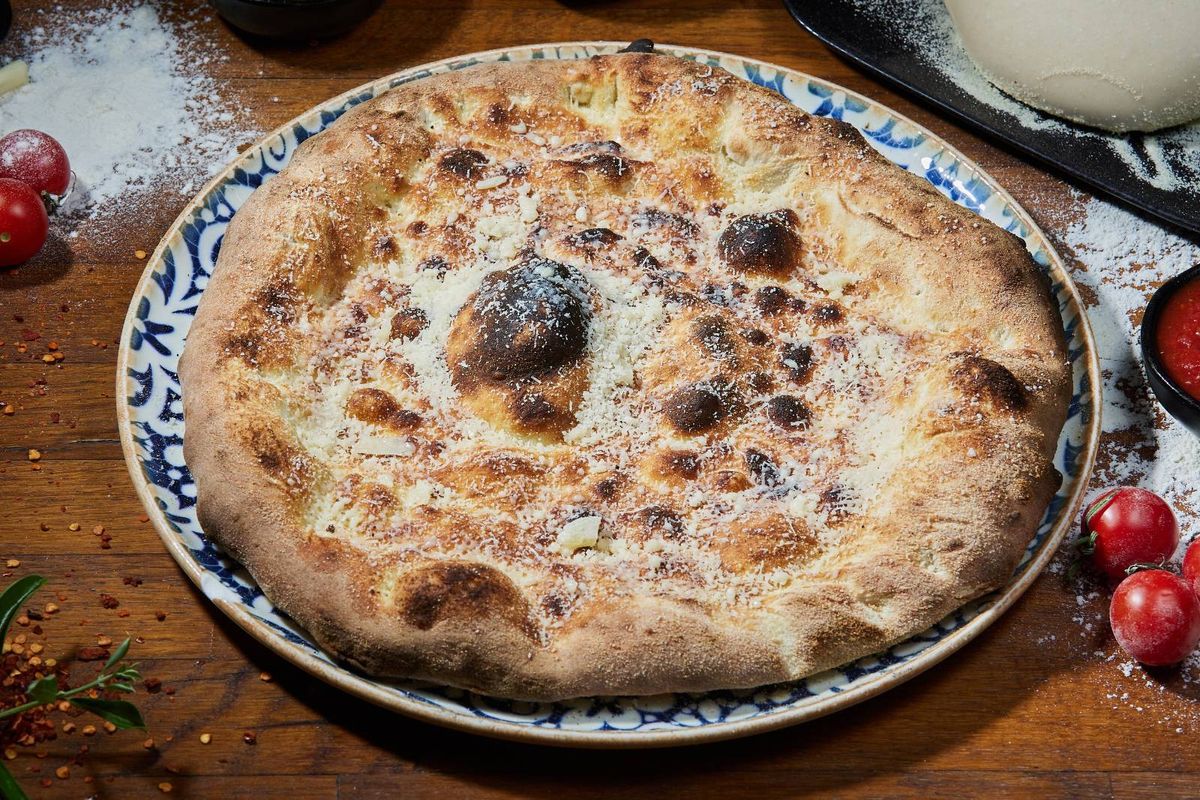 Focaccia cu Grana Padano 